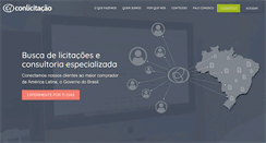 Desktop Screenshot of conlicitacao.com.br